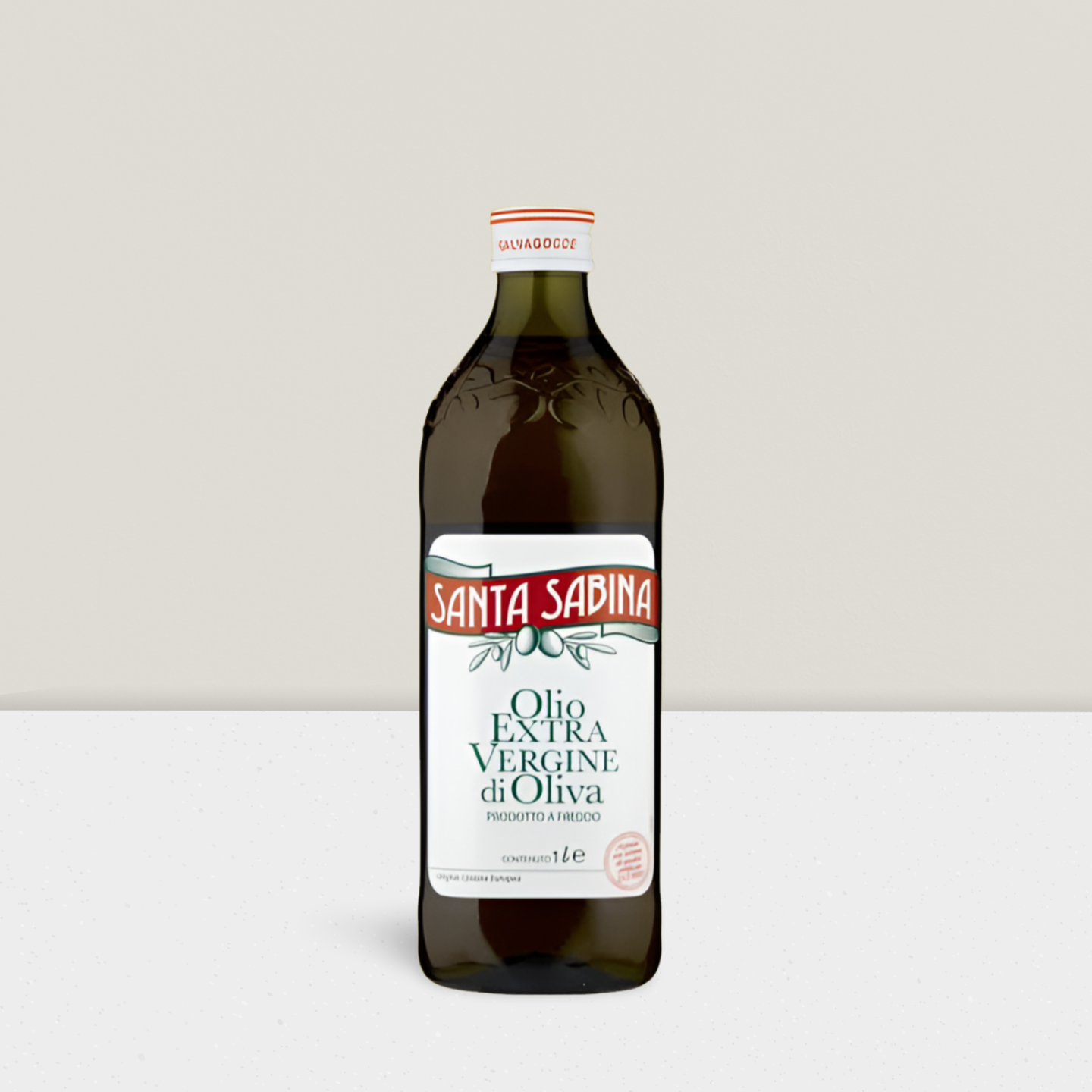 Italian Extra Virgin Olive oil in dark glass bottle