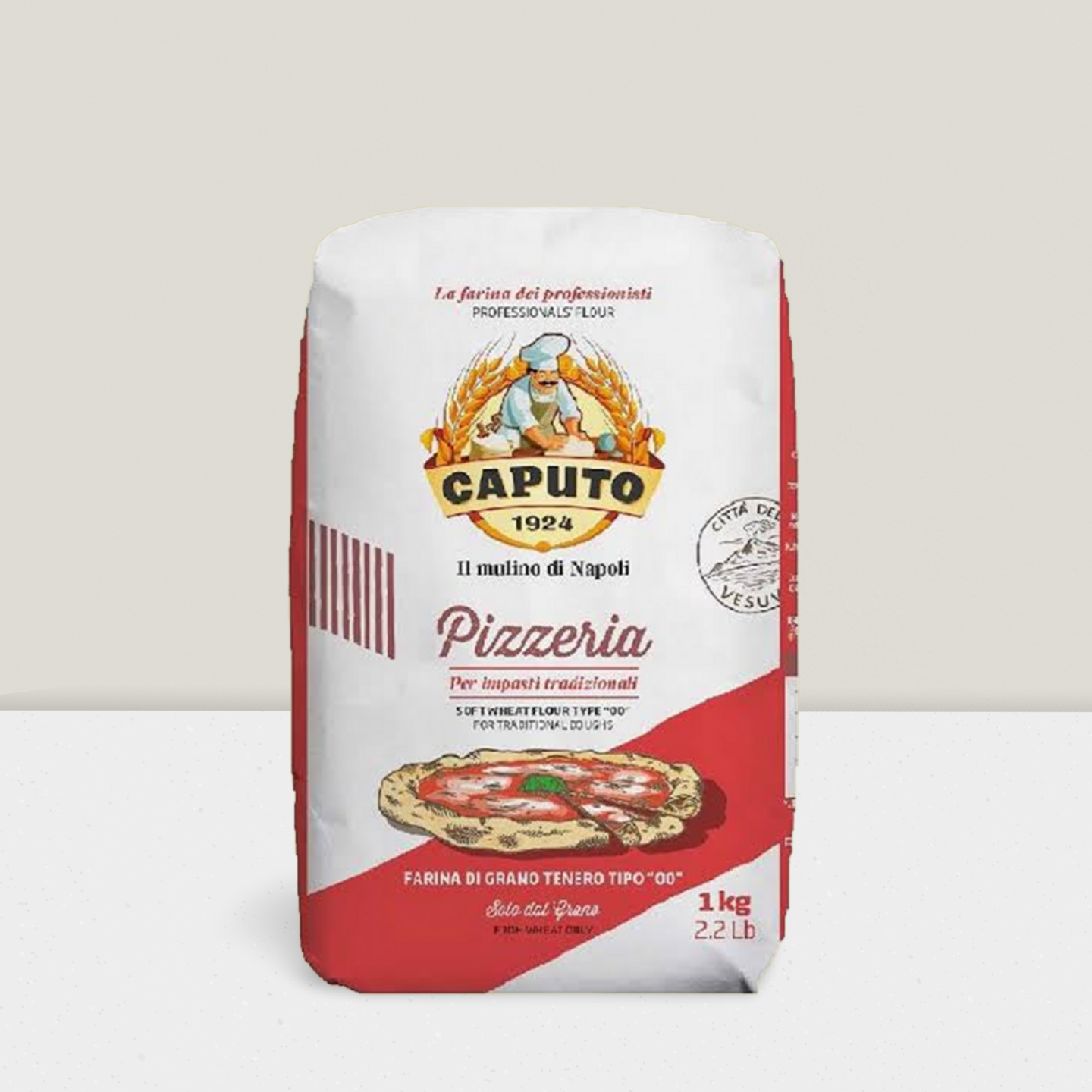 Caputo Pizza Napoli flour in a convenient 1kg pack