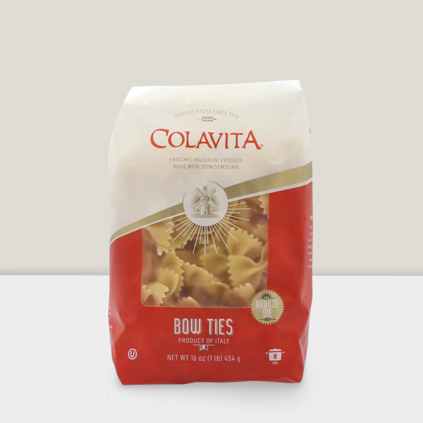 Colavita Bow ties Farfalle pasta 500g pack