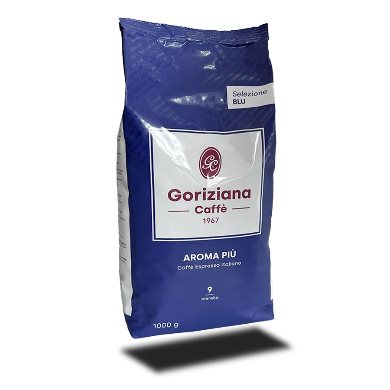 Goriziana Caffè coffee bag on a white background