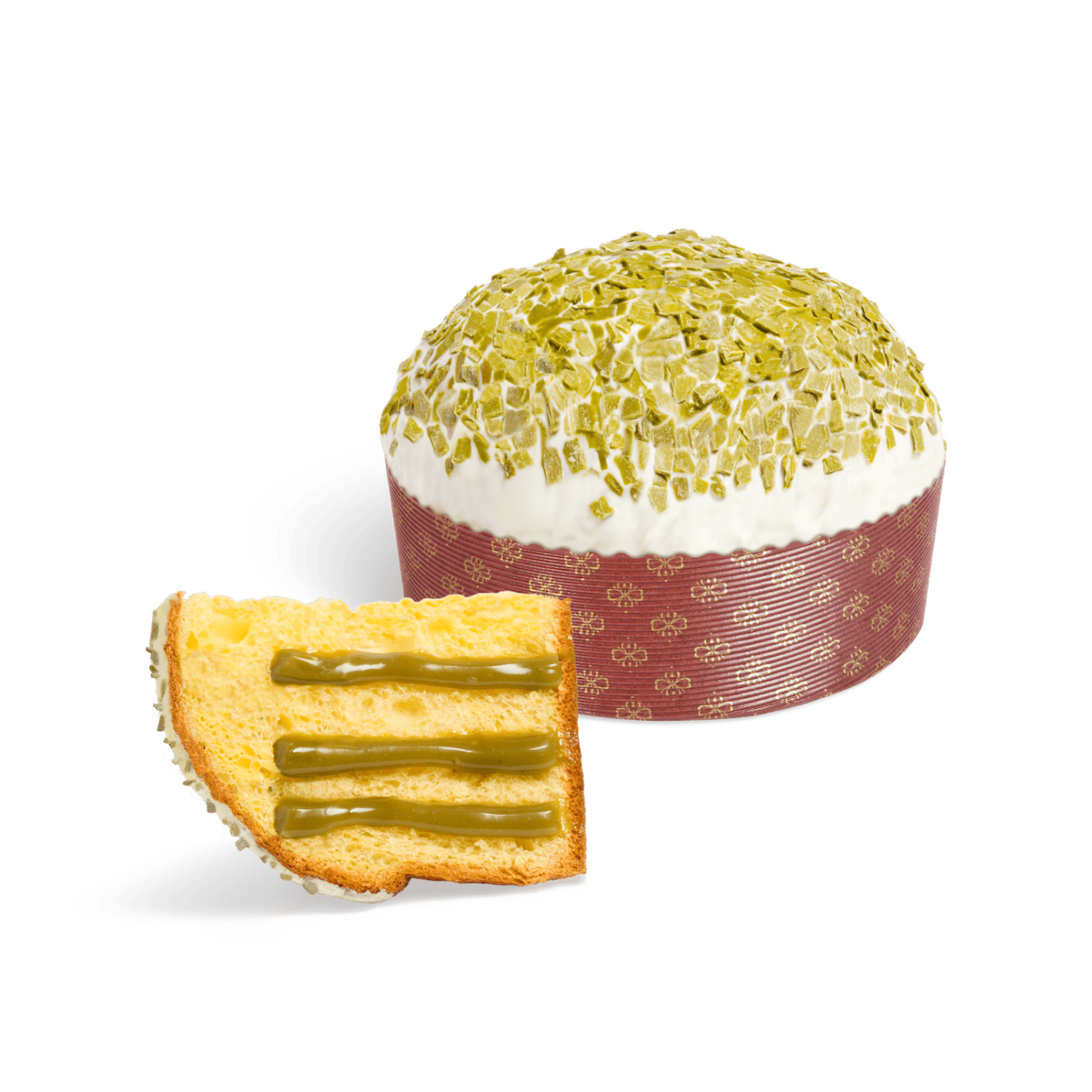 Pasticceria Fraccaro Panettone with Pistachio Cream – 750g