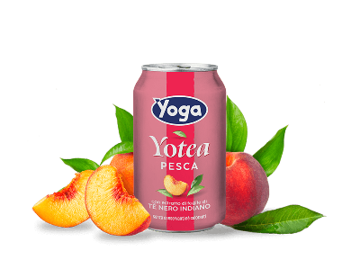 Yoga Yotea Peach Iced Tea 330ml Can