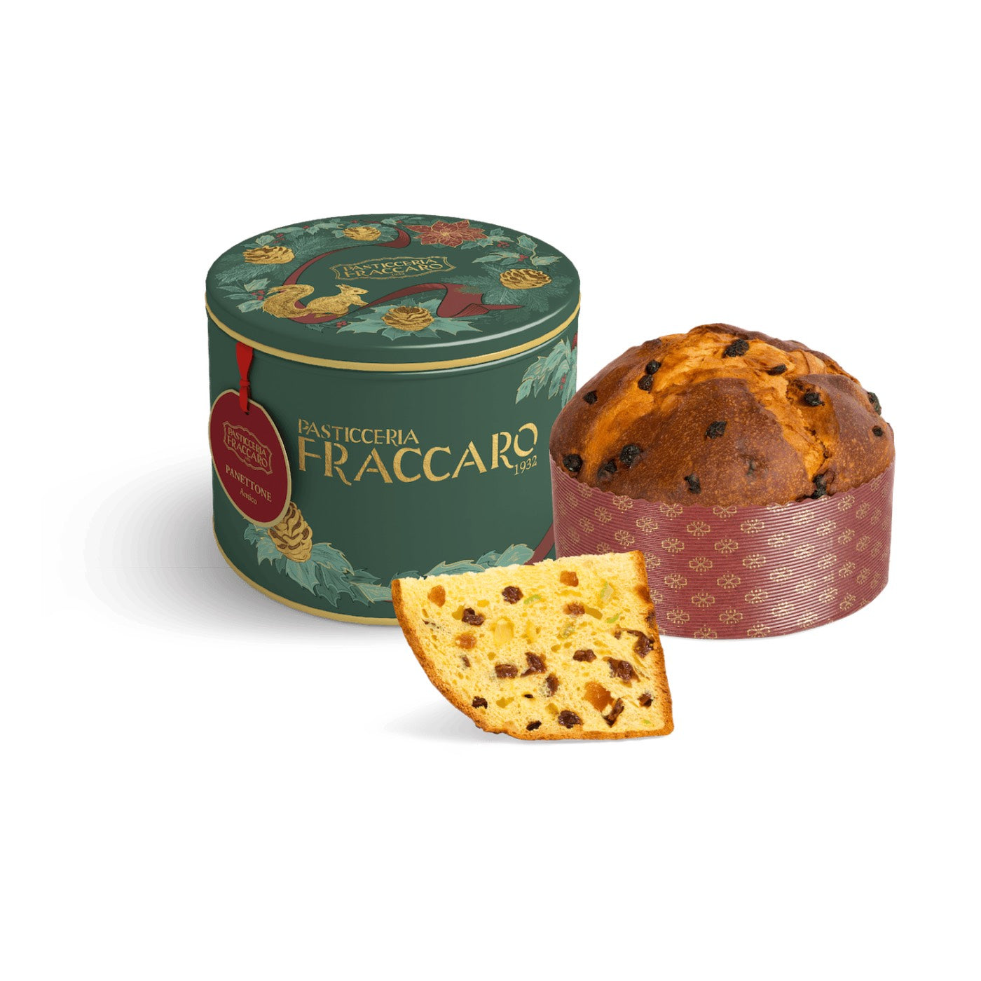 Pasticceria Fraccaro Traditional Panettone in Gift Tin – 750g