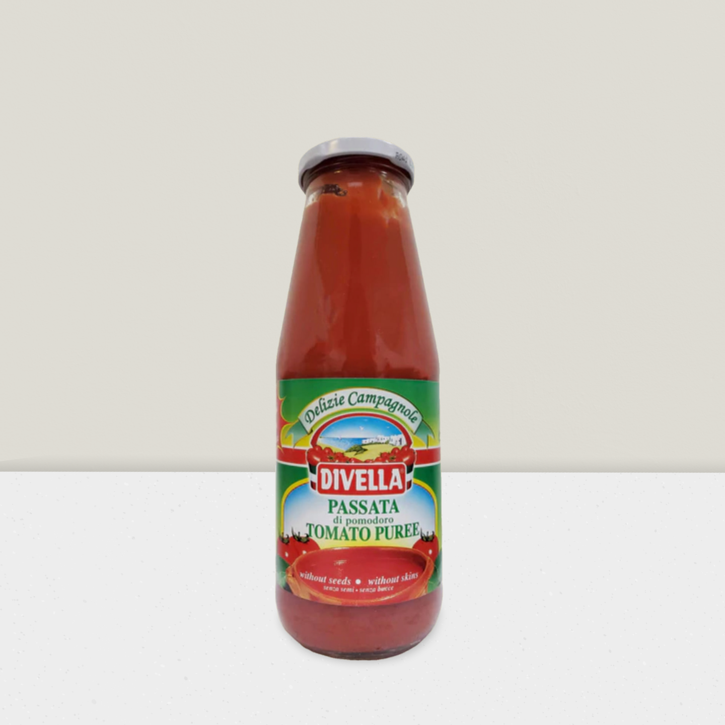 Divella tomato puree or passata available from The Online Italian