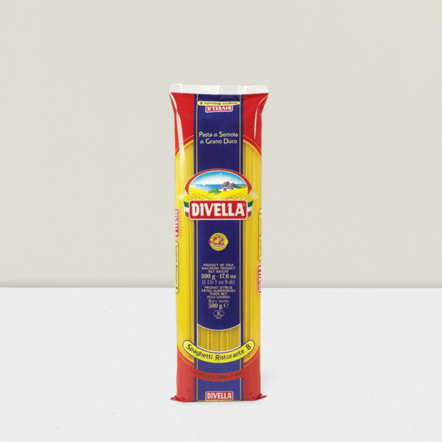 Divella spaghetti in a 500g pack