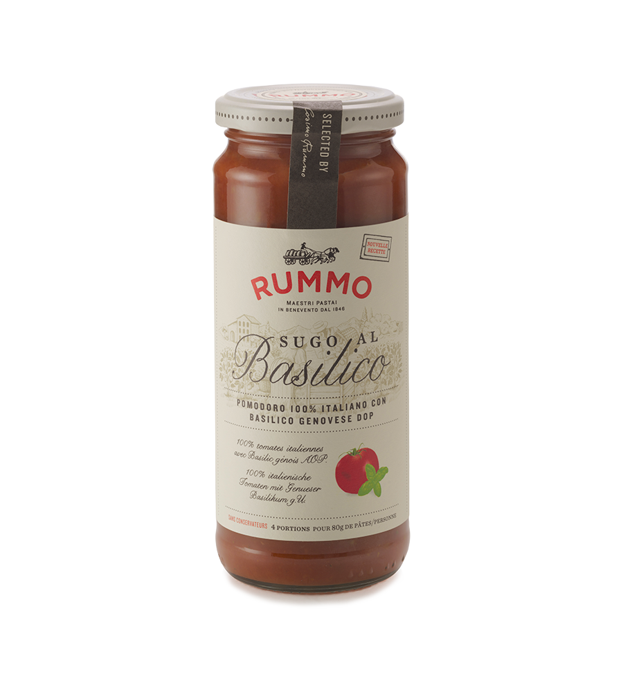 Rummo Sugo al Basilico – 340g Italian Tomato & Basil Sauce