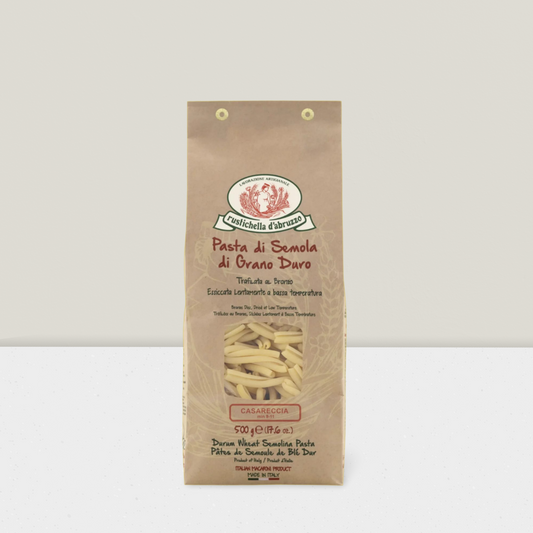 Rustichella Italian Pasta Casareccia bronze cut in 500g pack