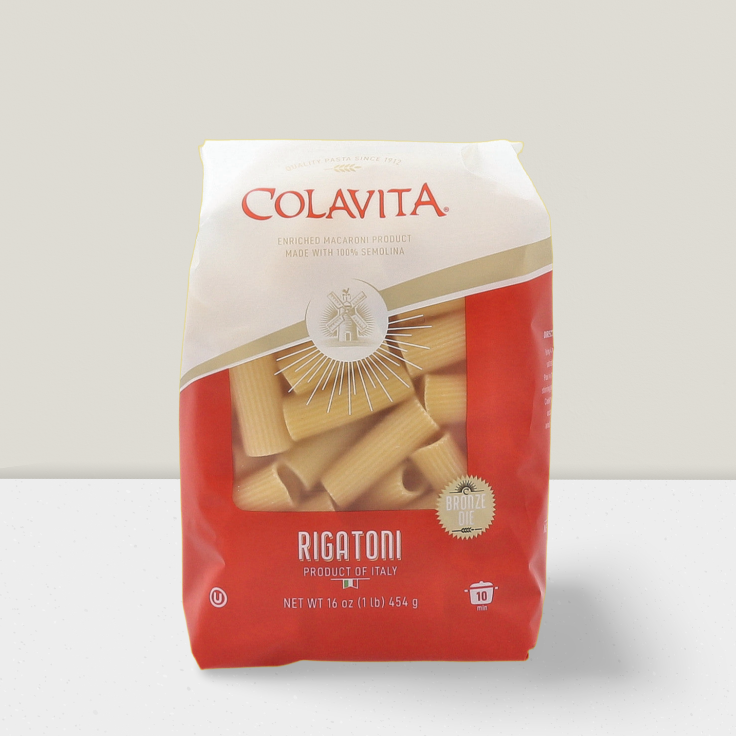 Classic Italian Rigatoni from Italy made by Colavita
