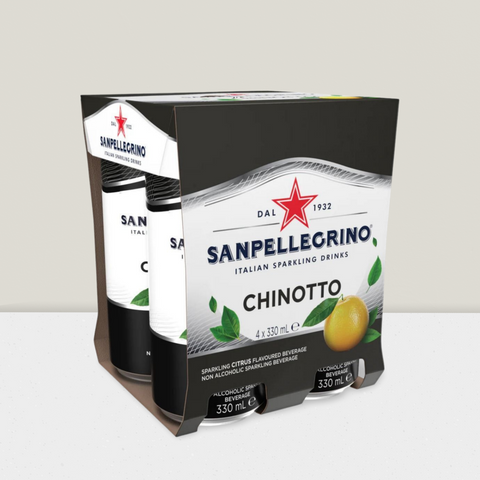 Sparkling Italian Citrus drink Chinotto in 4 pack San Pellegrino