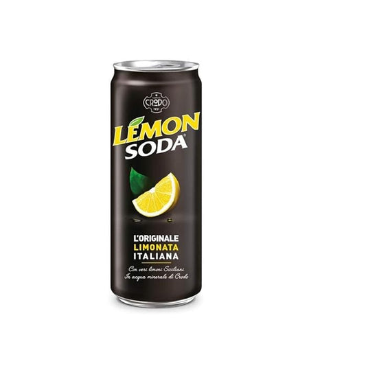 Lemon Soda 330 ml – Sparkling Italian Lemon Soft Drink