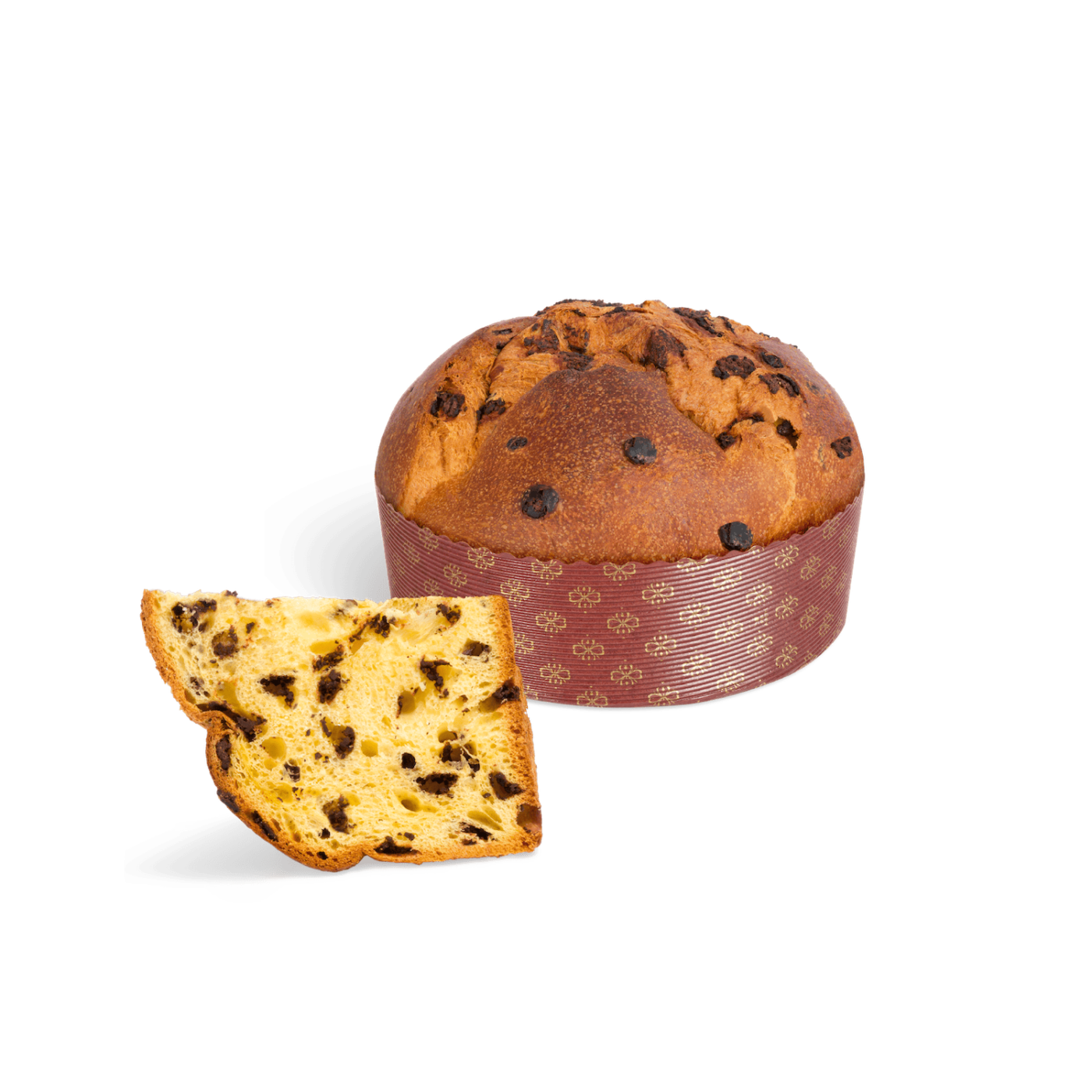 Pasticceria Fraccaro Panettone with Chocolate Drops – 750 g