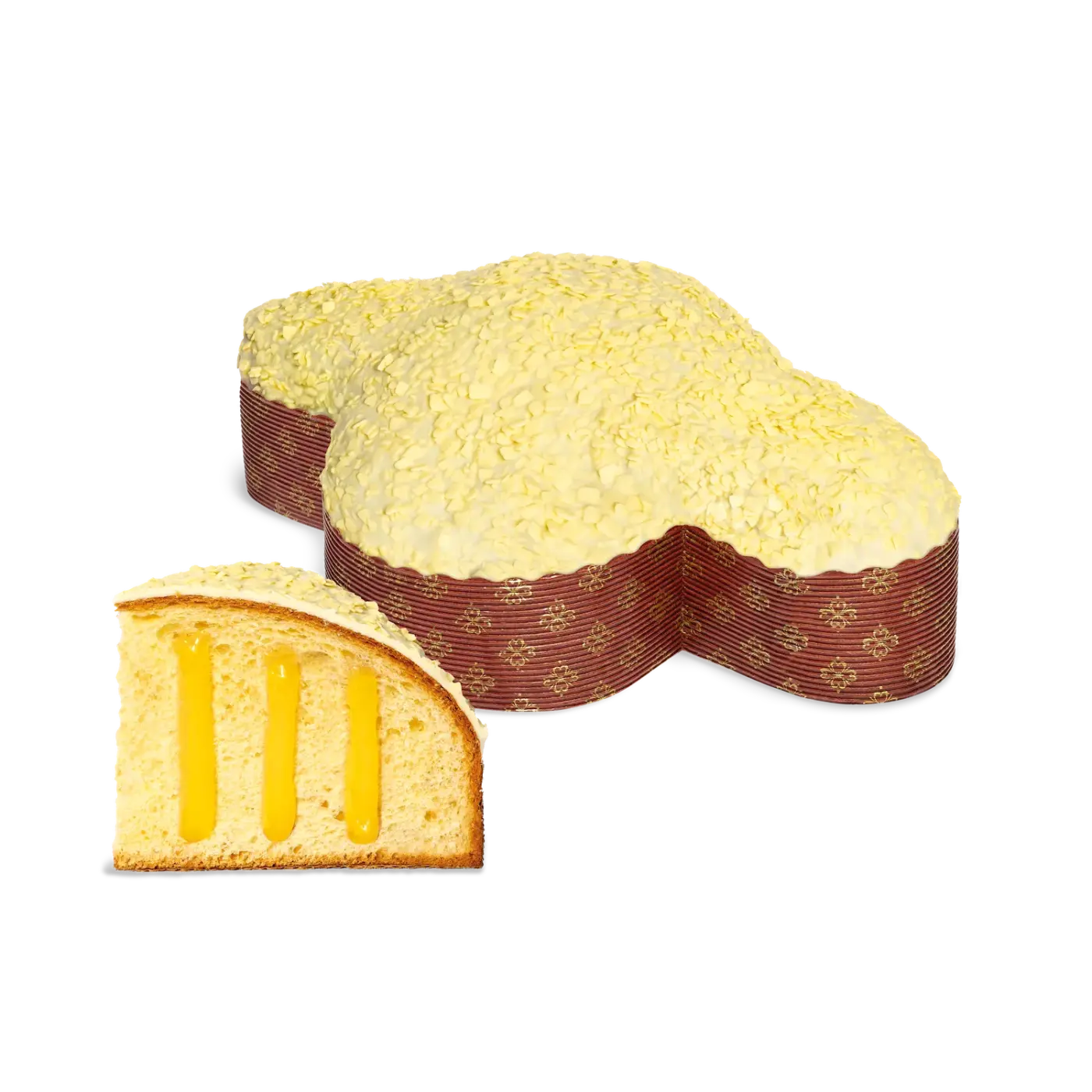 Pasticceria Fraccaro Colomba con Crema al Limone 750g