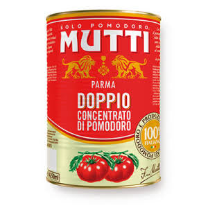 Mutti Double Concentrated Tomato Paste – 140g Can