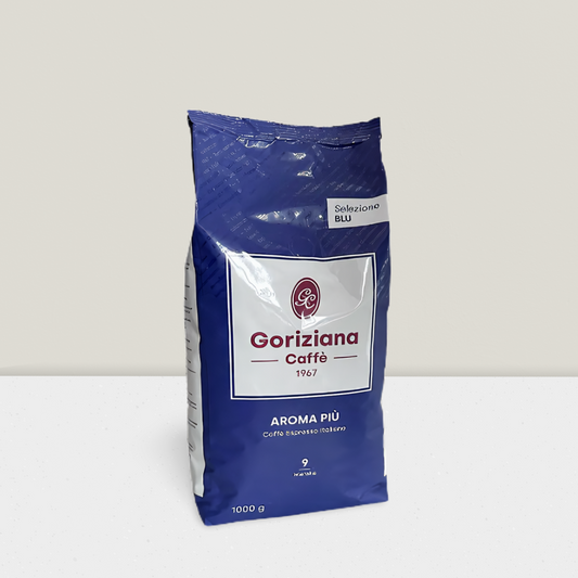 Goriziana Caffè coffee bag on a white background