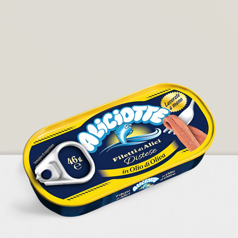 Italian anchovies in a small tin 46g