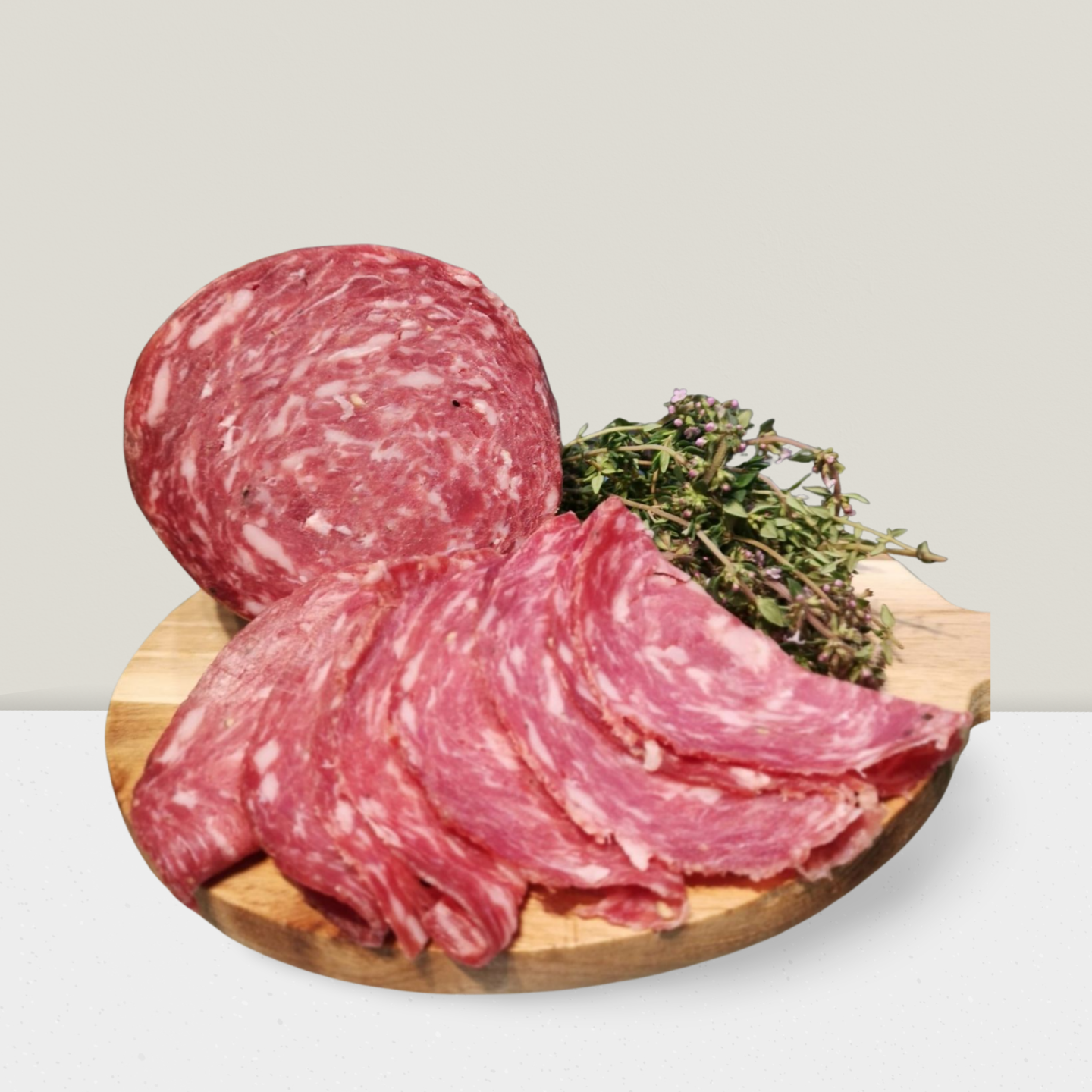 Italian Soppressa Salami 100g – Artisan Cured Pork