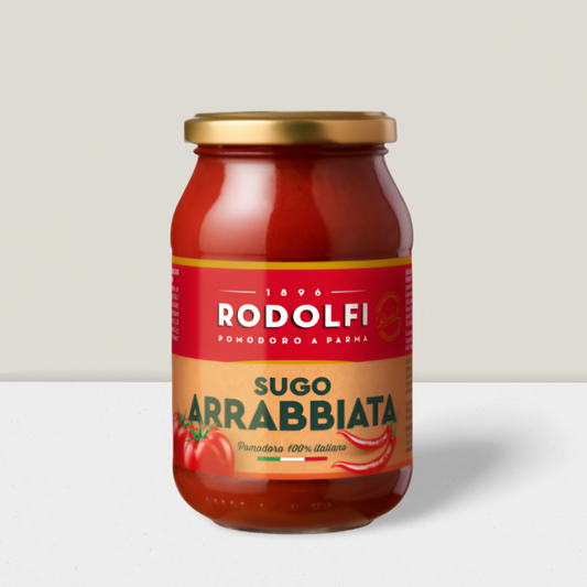 Rodolfi Sugo all’Arrabbiata – 680g Italian Spicy Tomato Sauce