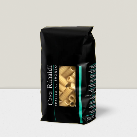 Bronze cut Italian Pasta tortiglioni in packet