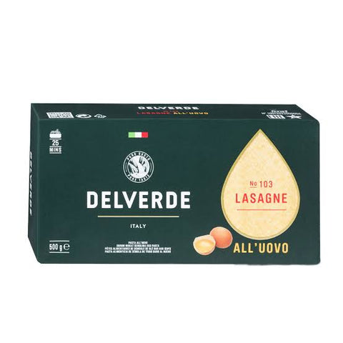 Delverde Lasagna with Egg 500g