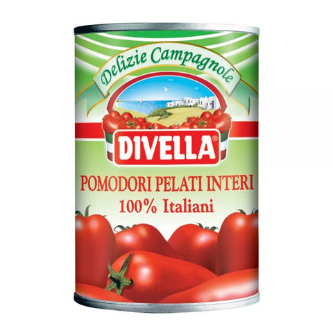 Divella peeled tomatoes pelati online italian deli